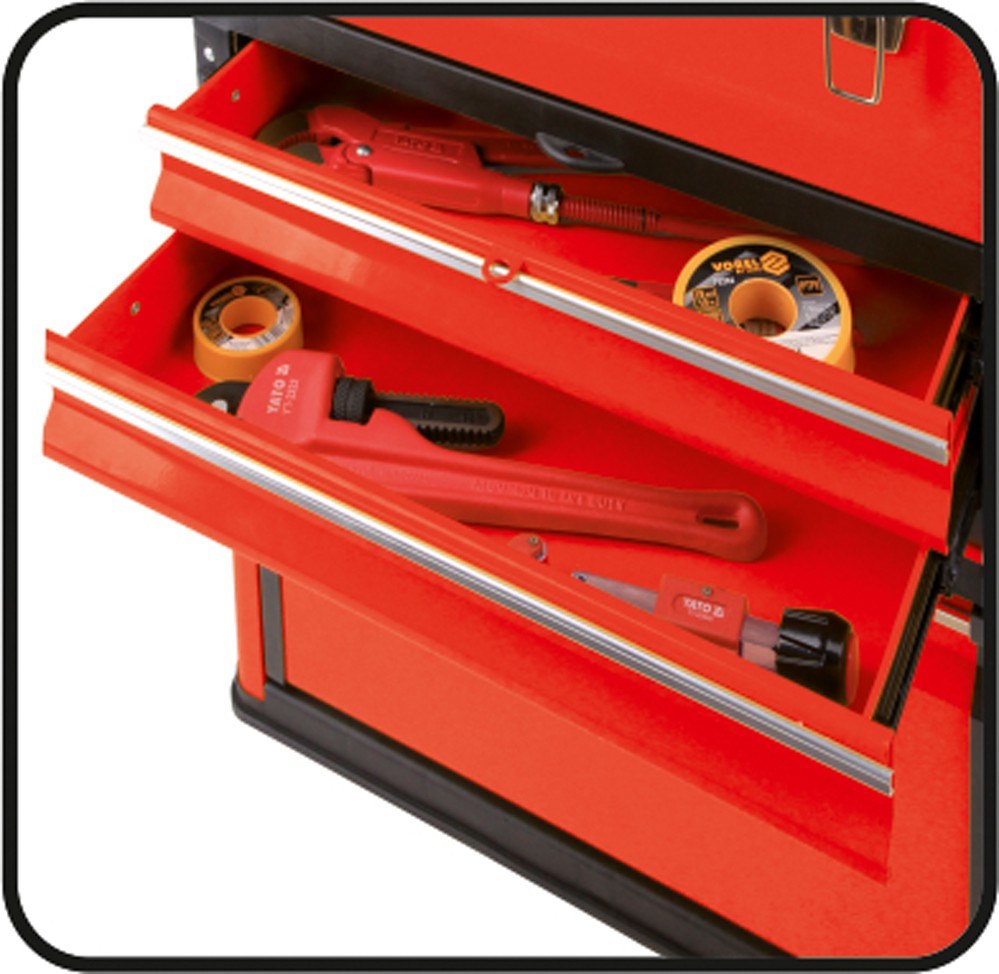 Yato YT-09107 small parts/tool box Metal Black, Red Yato YT-09107 small parts/tool box Metal Black, Red
