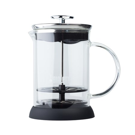 Bialetti Cappuccinatore Vetro 6tz manual milk frother 330ml Bialetti Cappuccinatore Vetro 6tz manual milk frother 330ml