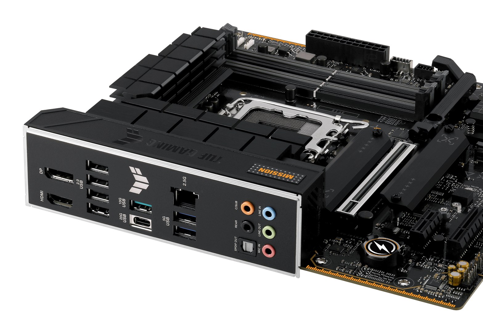 ASUS TUF GAMING B760M-PLUS II Intel B760 LGA 1700 micro ATX ASUS TUF GAMING B760M-PLUS II Intel B760 LGA 1700 micro ATX