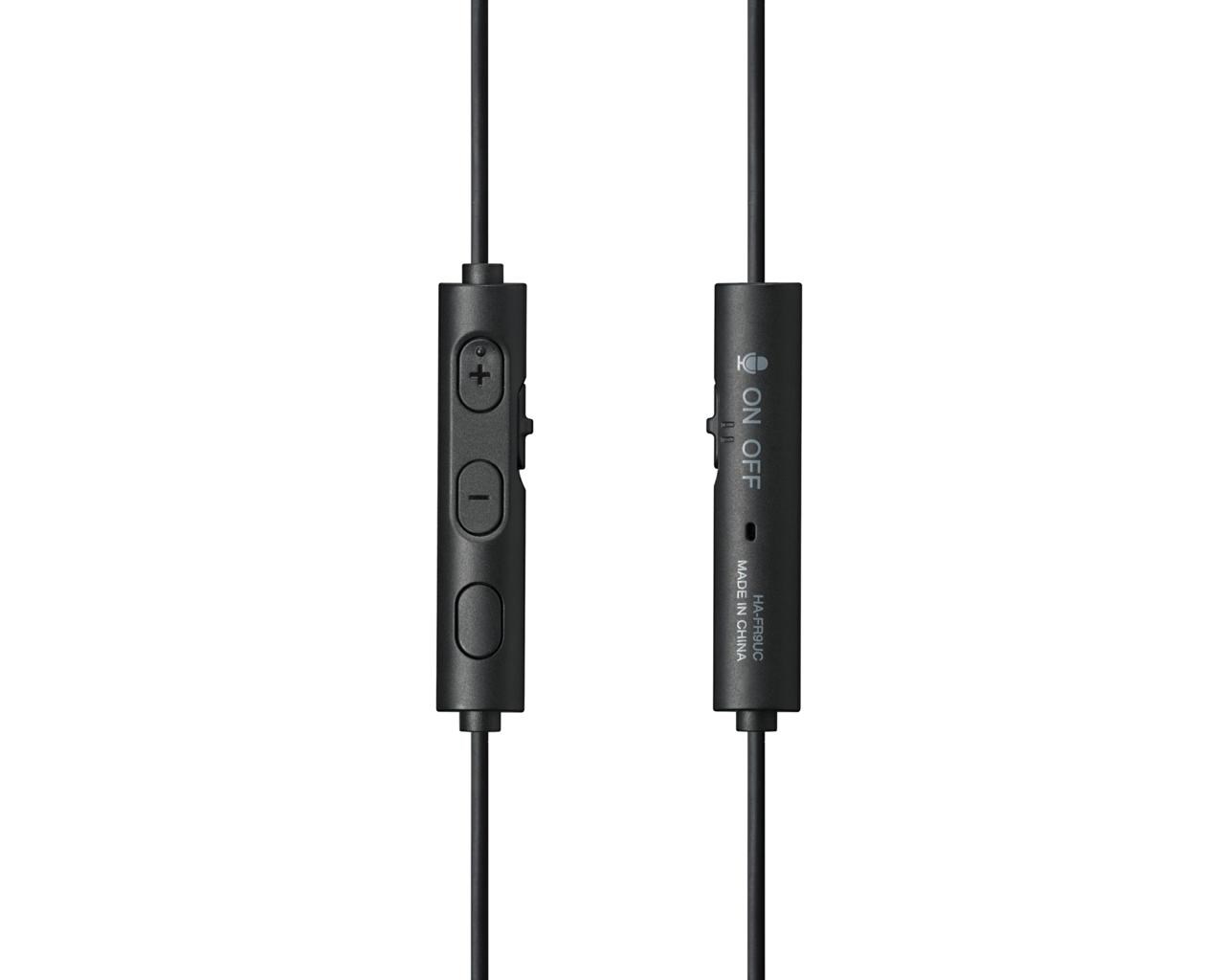 JVC HA-FR9UCBU - in-ear headphones, black JVC HA-FR9UCBU - in-ear headphones, black