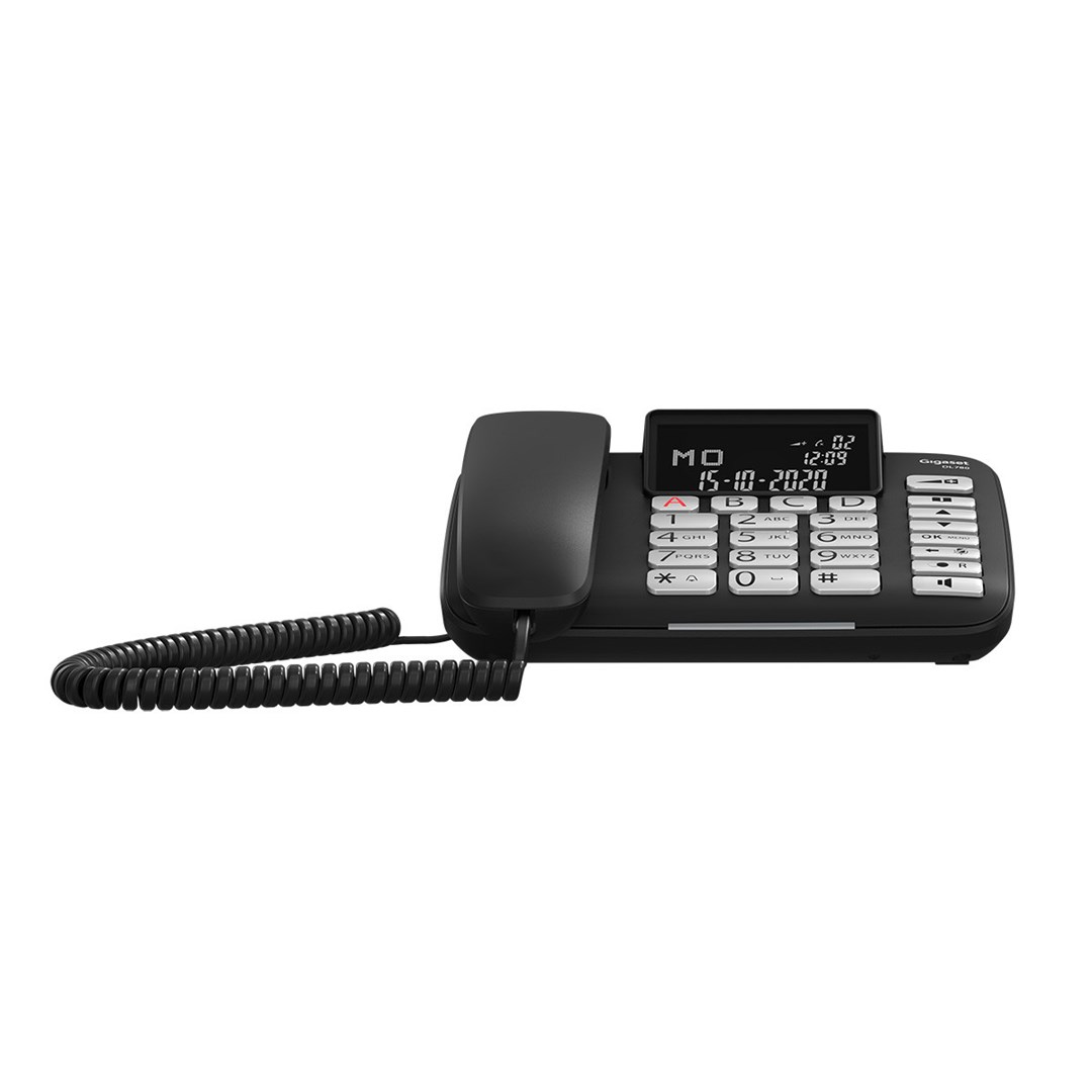 Gigaset DL780 Plus Analog/DECT telephone Caller ID Black Gigaset DL780 Plus Analog/DECT telephone Caller ID Black