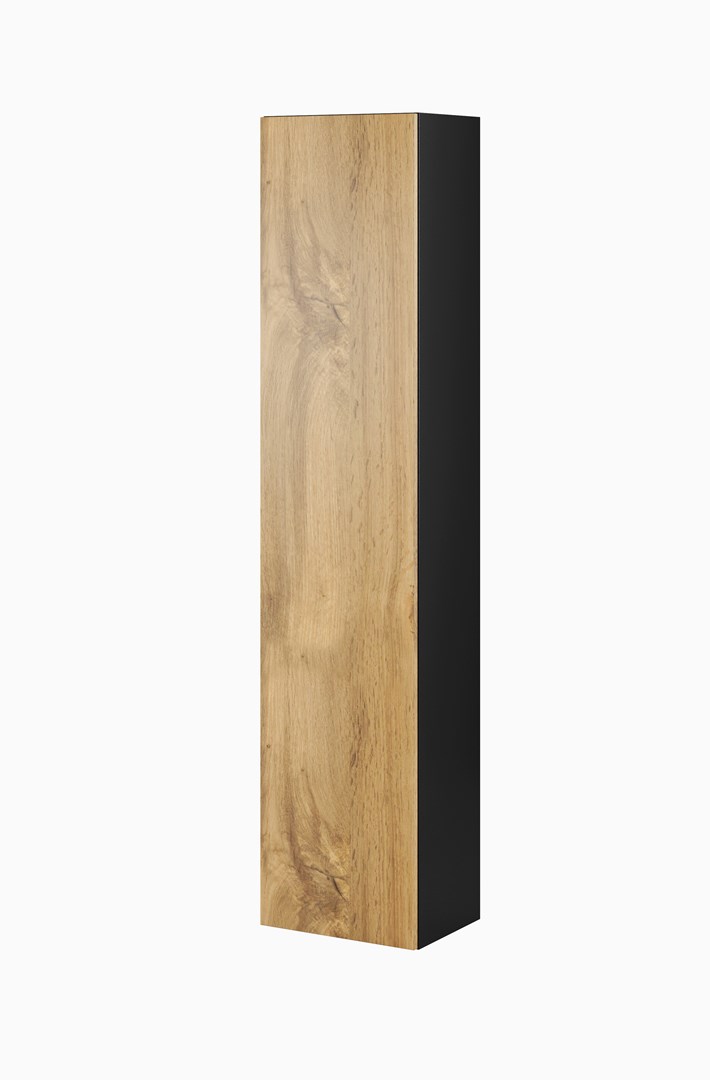 Cama living room cabinet set VIGO 1 black/wotan oak Cama living room cabinet set VIGO 1 black/wotan oak