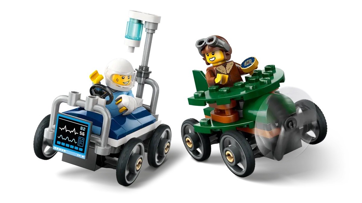 LEGO CITY 60459 Airplane vs. Hospital Bed LEGO CITY 60459 Airplane vs. Hospital Bed