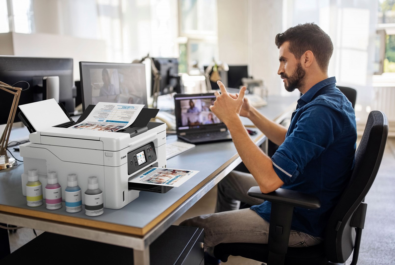 CANON MAXIFY GX4040 ALL-IN-ONE INKJET PRINTER CANON MAXIFY GX4040 ALL-IN-ONE INKJET PRINTER