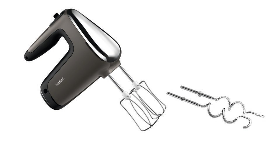 Tefal Powermix Silence HT650E Hand mixer 600 W Silver Tefal Powermix Silence HT650E Hand mixer 600 W Silver