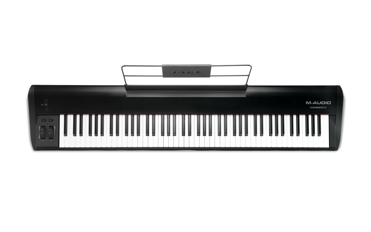 M-AUDIO Hammer 88 MIDI keyboard 88 keys USB Black, White M-AUDIO Hammer 88 MIDI keyboard 88 keys USB Black, White