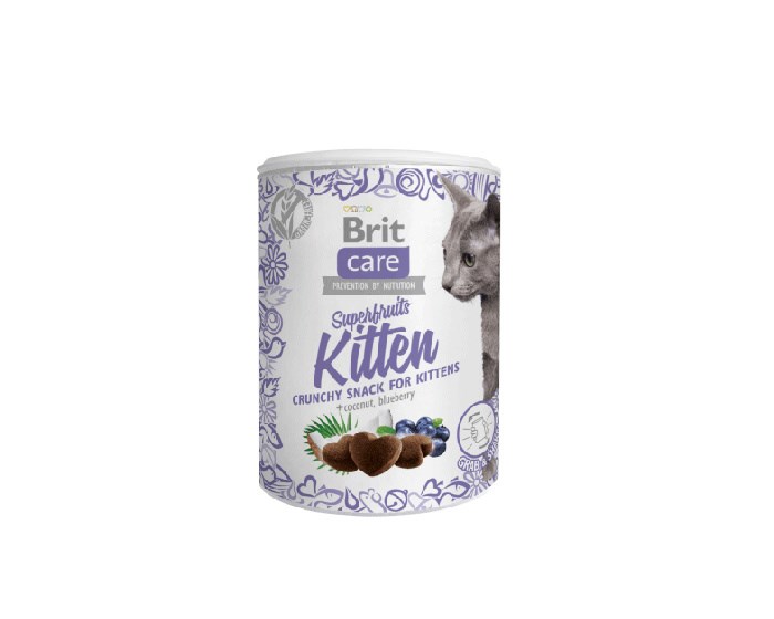 BRIT Care Cat Snack Superfruits Kitten - cat treat - 100 g BRIT Care Cat Snack Superfruits Kitten - cat treat - 100 g
