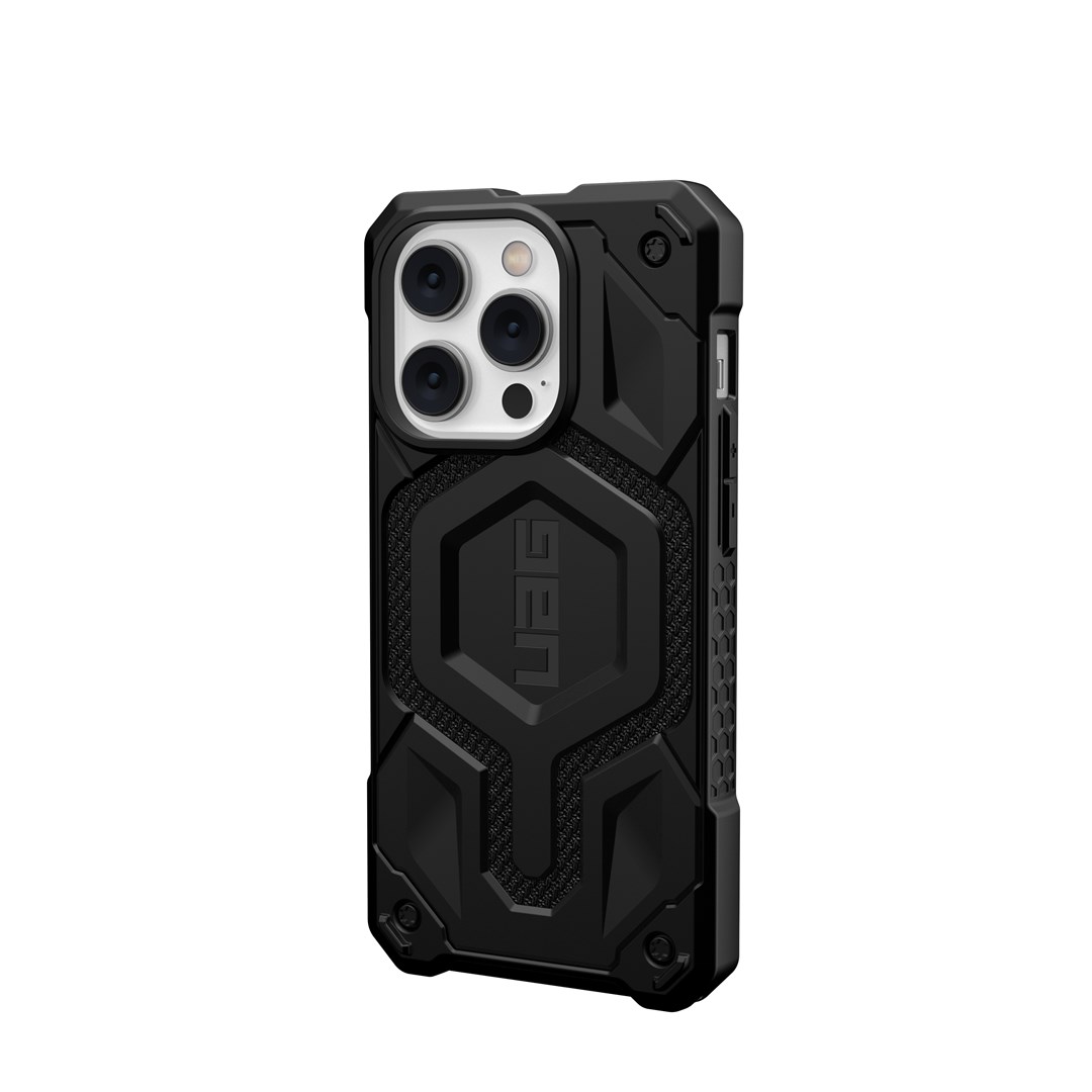 Urban Armor Gear Monarch Pro Kevlar mobile phone case 15.5 cm (6.1") Cover Black Urban Armor Gear Monarch Pro Kevlar mobile phone case 15.5 cm (6.1") Cover Black