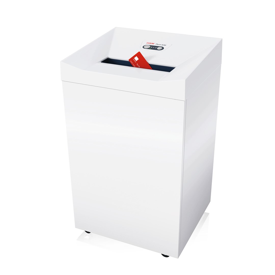 HSM Pure 630 shredder, 130 l, 3,9 mm HSM Pure 630 shredder, 130 l, 3,9 mm