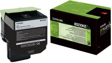 Lexmark 80C2XKE toner cartridge 1 pc(s) Original Black Lexmark 80C2XKE toner cartridge 1 pc(s) Original Black
