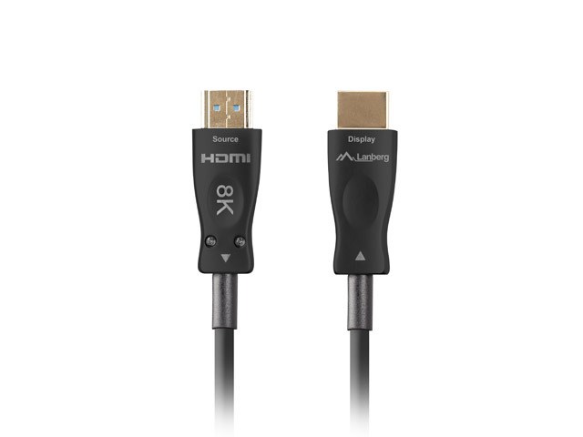 LANBERG HDMI CABLE M/M V2.1 40M 8K OPTICAL AOC LANBERG HDMI CABLE M/M V2.1 40M 8K OPTICAL AOC