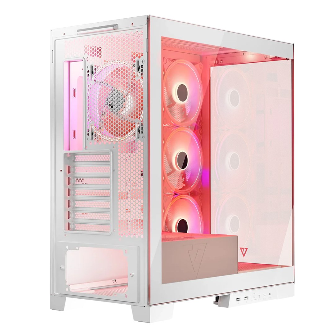 Modecom Volcano SPACE APEX ARGB MIDI Midi Tower White Modecom Volcano SPACE APEX ARGB MIDI Midi Tower White