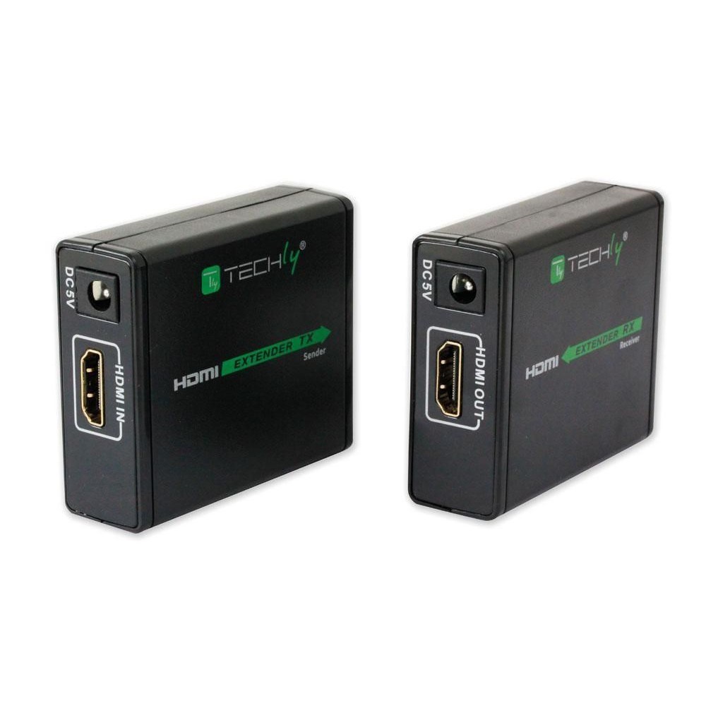 Techly Amplifier HDMI Full HD up to 60m of cable Cat. 6 / 6A / 7 IDATA EXT-E70 Techly Amplifier HDMI Full HD up to 60m of cable Cat. 6 / 6A / 7 IDATA EXT-E70