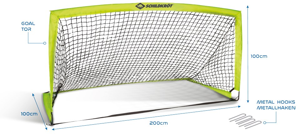 Schildkröt Funsports 970985 football goal Children Freestanding Schildkröt Funsports 970985 football goal Children Freestanding