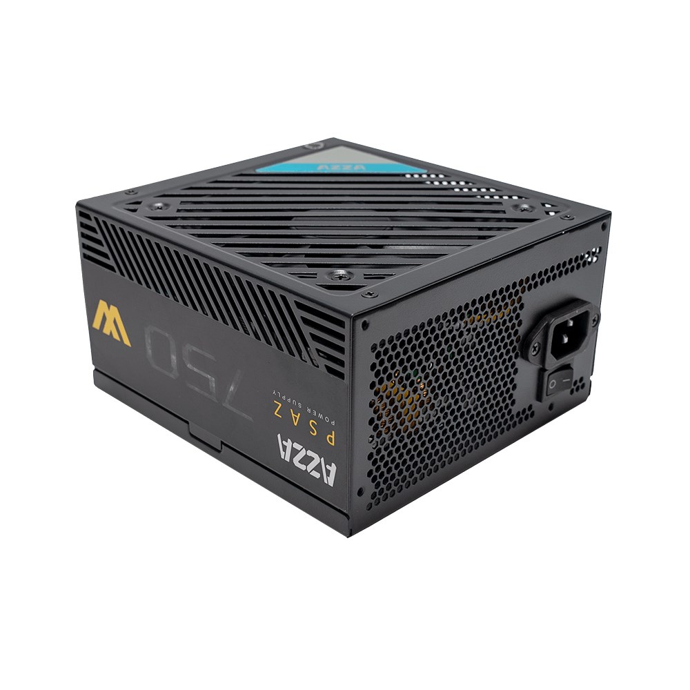 Azza PSAZ-750W power supply unit 20+4 pin ATX ATX Black Azza PSAZ-750W power supply unit 20+4 pin ATX ATX Black