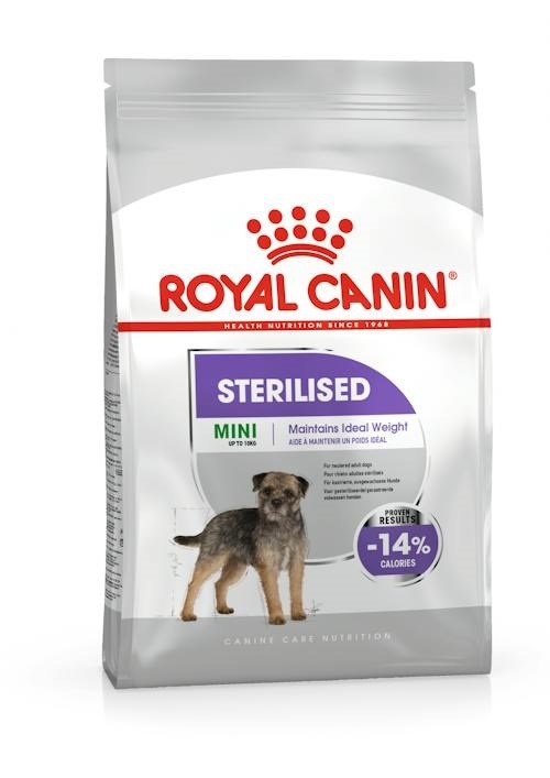 ROYAL CANIN Mini Sterilised - dry food for adult dogs, small breeds, after sterilisation - 1kg ROYAL CANIN Mini Sterilised - dry food for adult dogs, small breeds, after sterilisation - 1kg