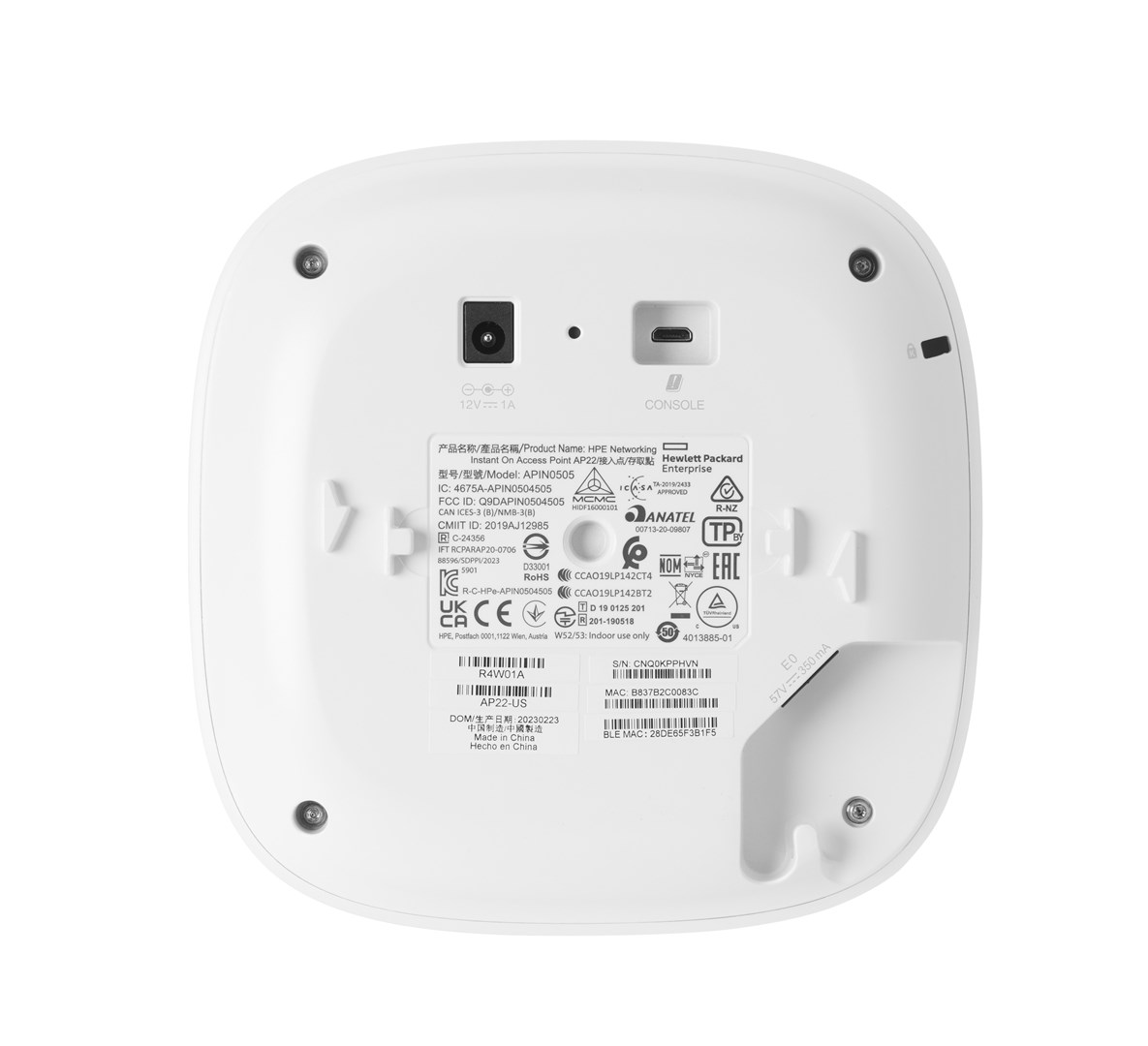 HPE Aruba Instant ON AP22 (RW) - tradl HPE Aruba Instant ON AP22 (RW) - tradl