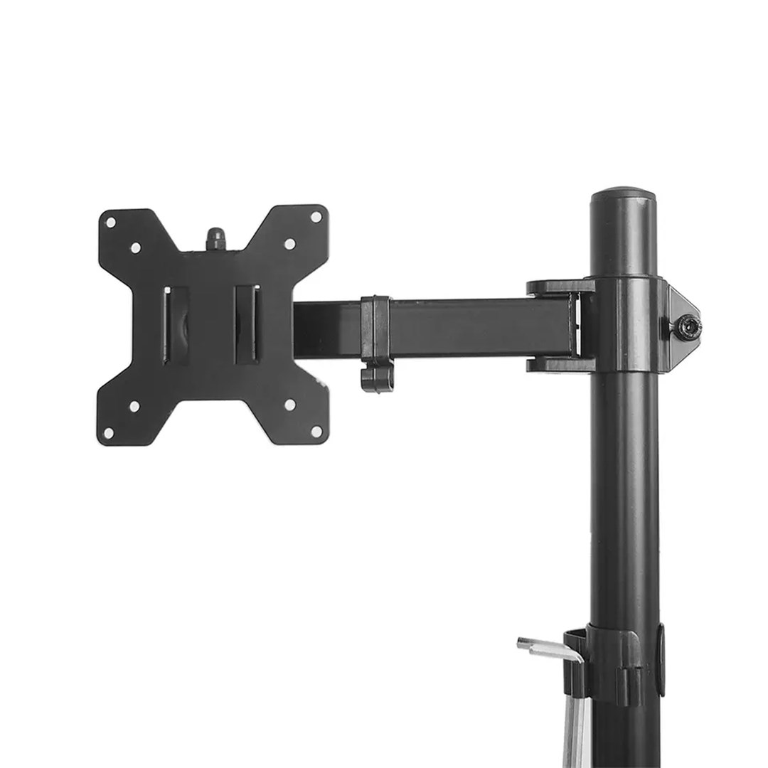 Maclean MC-967 Double Vertical Monitor Desk Mount Screen Holder max VESA 100x100, 13-27", 2x 9kg Powder Coated Tilting Rotating Adjustable Maclean MC-967 Double Vertical Monitor Desk Mount Screen Holder max VESA 100x100, 13-27", 2x 9kg Powder Coated Tilting Rotating Adjustable