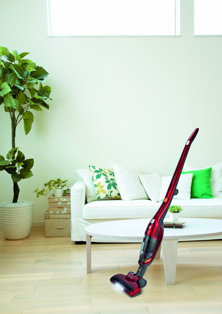 Gorenje SVC216FR 2-in-1 stick vacuum Battery Dry HEPA Bagless 0.6 L Red Gorenje SVC216FR 2-in-1 stick vacuum Battery Dry HEPA Bagless 0.6 L Red