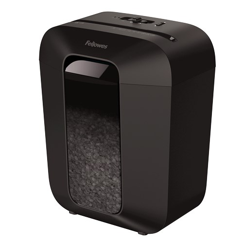 Fellowes Powershred LX41 paper shredder Particle-cut shredding Black Fellowes Powershred LX41 paper shredder Particle-cut shredding Black