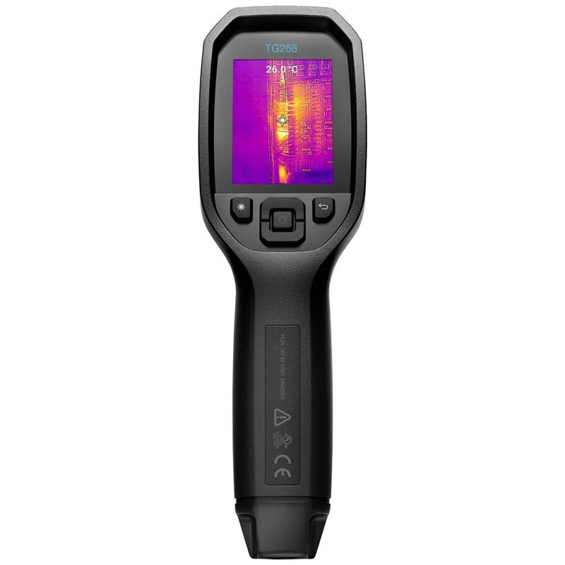 FLIR TG268 Infrarot-Thermometer -25 bis+400°C Black Built-in display LCD 320 x 240 pixels FLIR TG268 Infrarot-Thermometer -25 bis+400°C Black Built-in display LCD 320 x 240 pixels