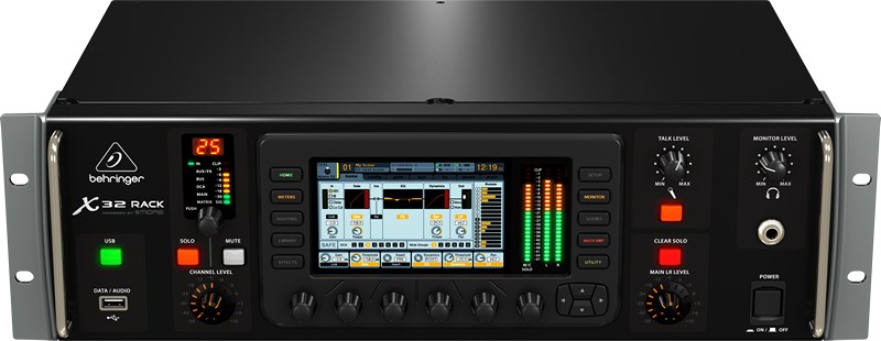 Behringer X32 Rack 40 channels 10 - 22000 Hz Black Behringer X32 Rack 40 channels 10 - 22000 Hz Black