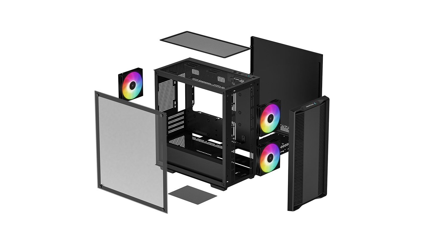 DeepCool CC360 ARGB Mini Tower Black DeepCool CC360 ARGB Mini Tower Black