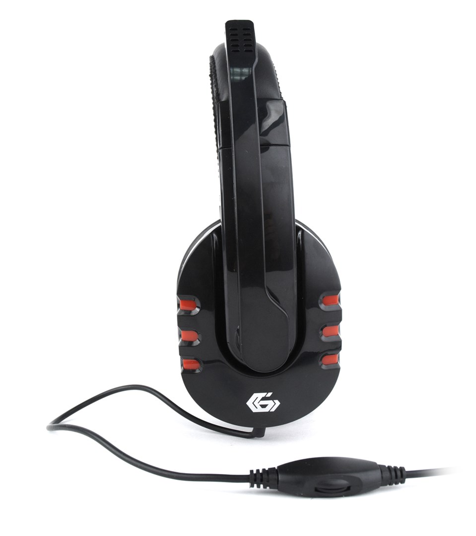 Gembird GHS-402 headphones/headset Wired Head-band Gaming Black Gembird GHS-402 headphones/headset Wired Head-band Gaming Black