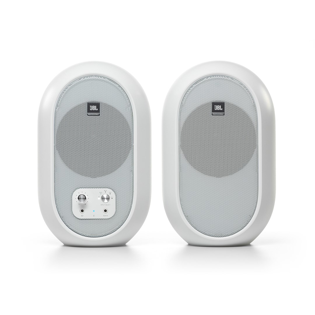 JBL 104 Set-BT White - coaxial monitors with Bluetooth, white JBL 104 Set-BT White - coaxial monitors with Bluetooth, white