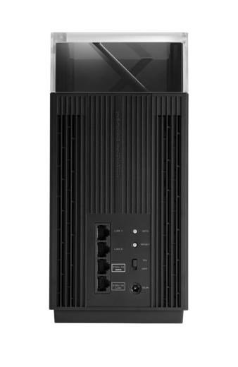 ASUS ZenWiFi Pro ET12 Tri-band (2.4 GHz / 5 GHz / 6 GHz) Wi-Fi 6E (802.11ax) Black 3 Internal ASUS ZenWiFi Pro ET12 Tri-band (2.4 GHz / 5 GHz / 6 GHz) Wi-Fi 6E (802.11ax) Black 3 Internal