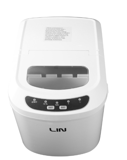 Portable ice cube maker LIN ICE PRO-W12 white Portable ice cube maker LIN ICE PRO-W12 white