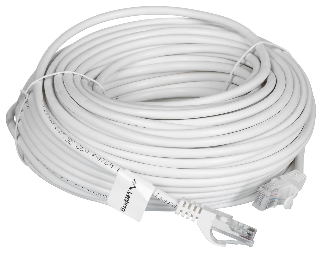 LANBERG PATCHCORD UTP CAT.5E 30M WHITE LANBERG PATCHCORD UTP CAT.5E 30M WHITE