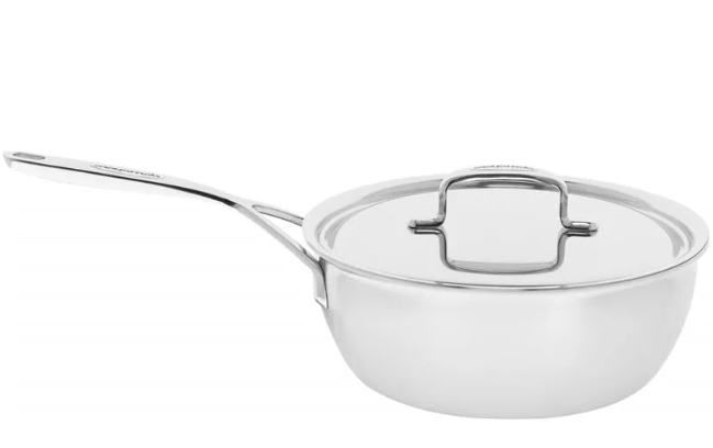 DEMEYERE 5-PLUS 3.3 LTR conical saucepan DEMEYERE 5-PLUS 3.3 LTR conical saucepan