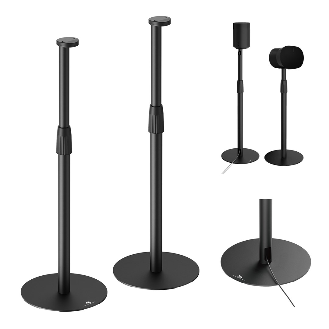 Maclean MC-496 Floor stand for Sonos Era 100 and 300 | Adjustable 682-1068 mm Maclean MC-496 Floor stand for Sonos Era 100 and 300 | Adjustable 682-1068 mm