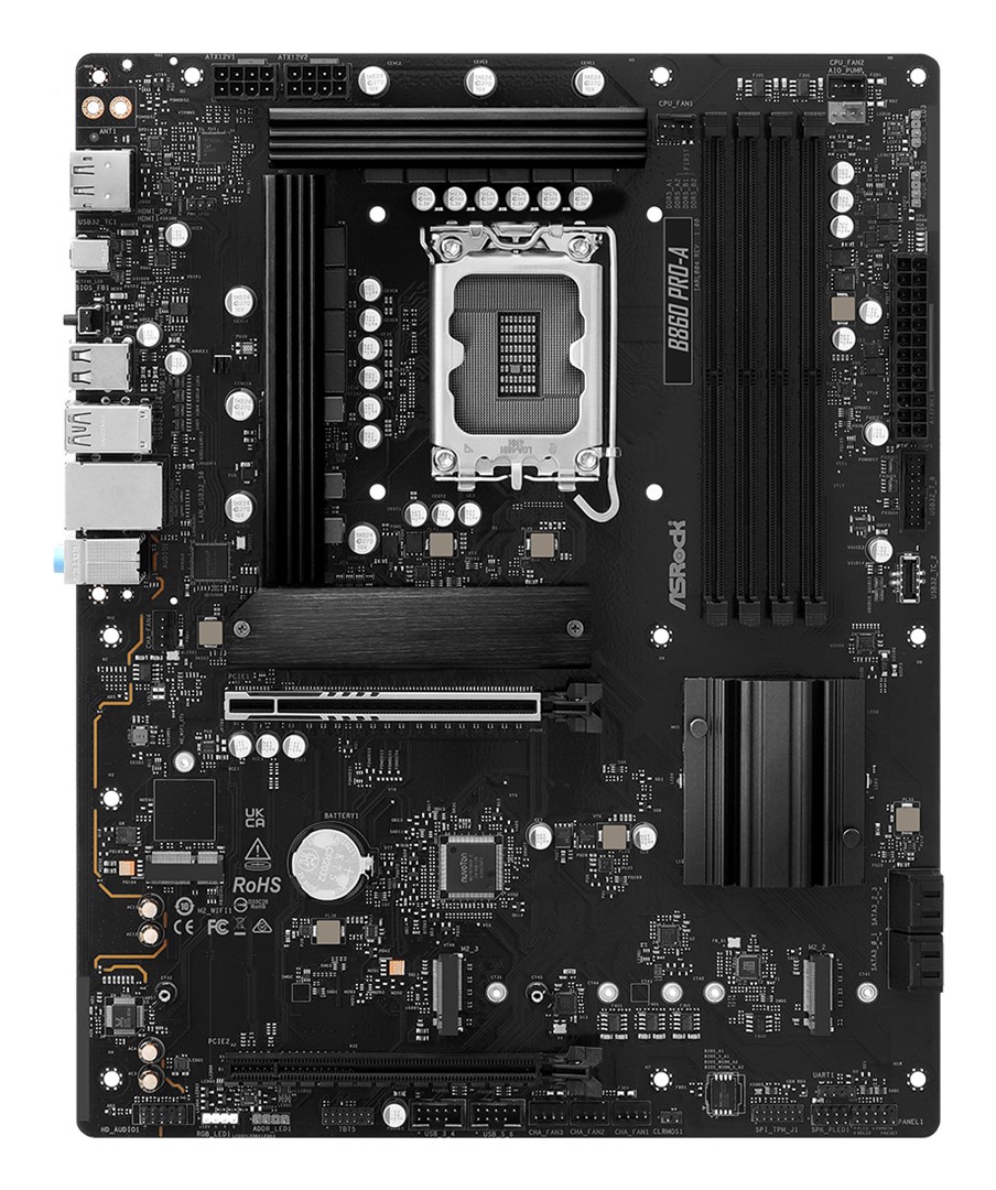 Asrock B860 Pro-A Intel B860 LGA 1851 (Socket V1) ATX Asrock B860 Pro-A Intel B860 LGA 1851 (Socket V1) ATX
