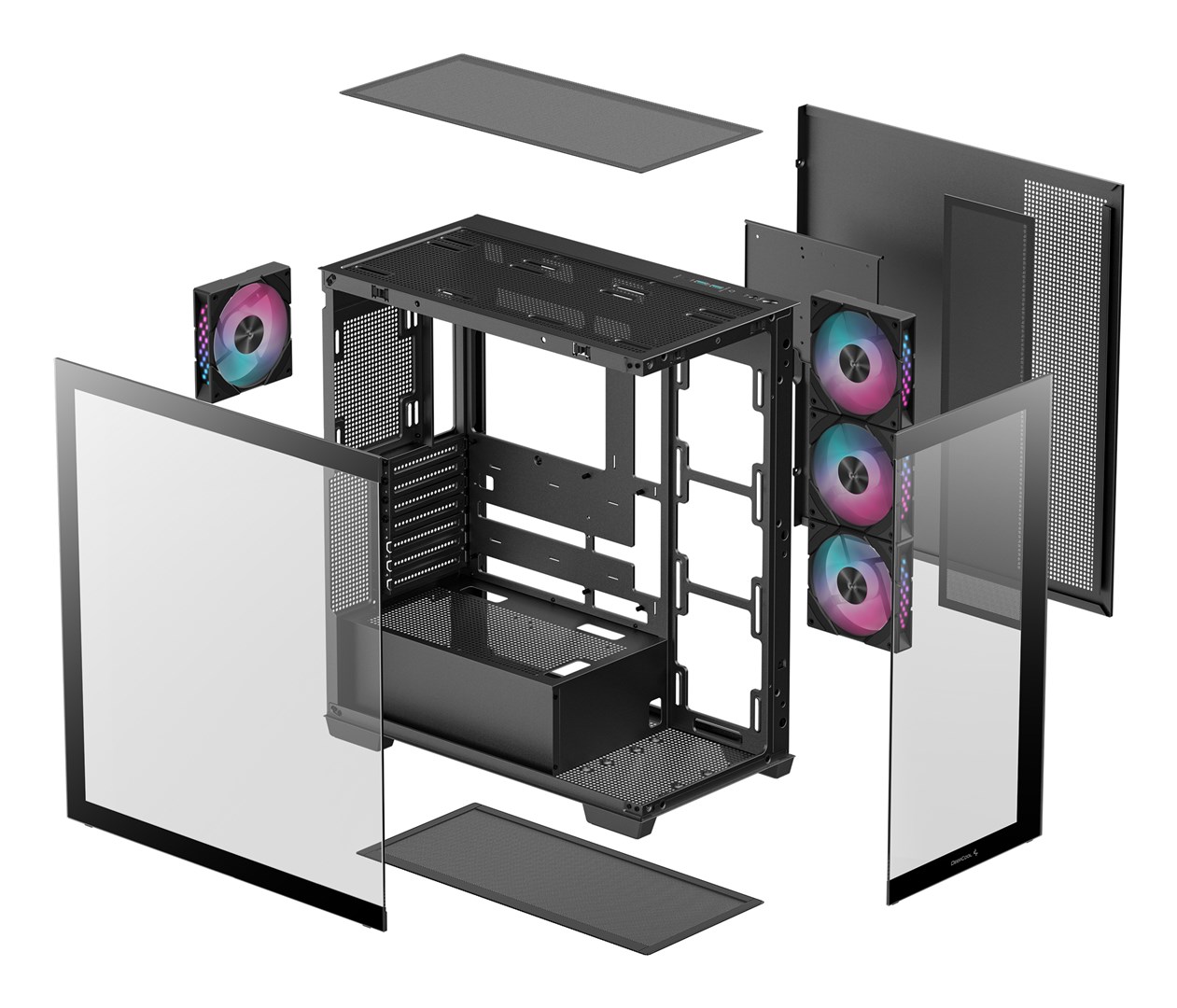 DeepCool CG580 4F Midi Tower Black DeepCool CG580 4F Midi Tower Black