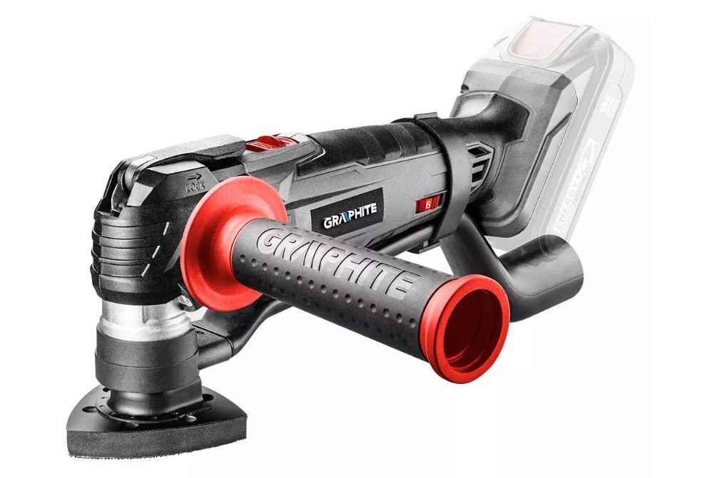 Graphite Energy+ 18V Li-Ion cordless multifunction machine without battery Graphite Energy+ 18V Li-Ion cordless multifunction machine without battery
