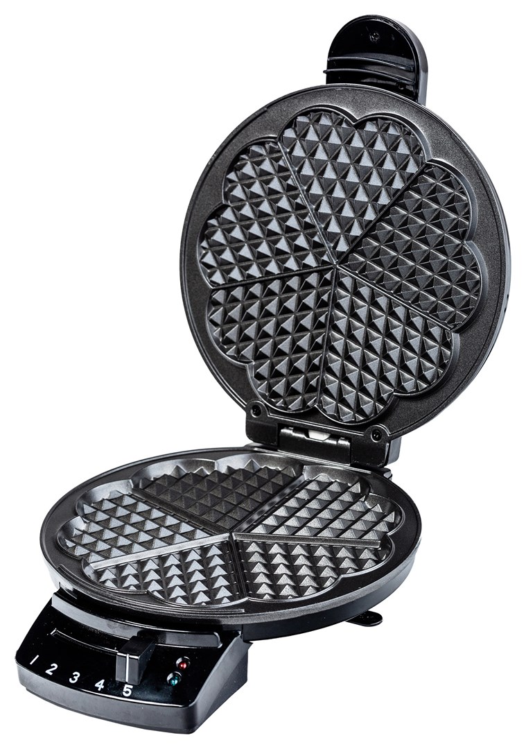 Waffle Iron Ravanson GR-7010 5 waffle(s) 1200 W Black Waffle Iron Ravanson GR-7010 5 waffle(s) 1200 W Black
