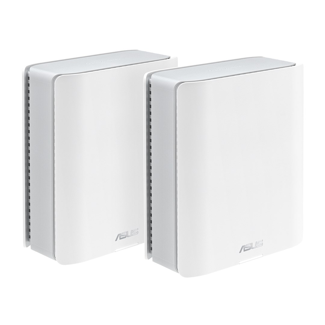 ASUS ZenWiFi BT8 (2-pack) Tri-band (2.4 GHz / 5 GHz / 6 GHz) Wi-Fi 7 (802.11be) White 3 Internal ASUS ZenWiFi BT8 (2-pack) Tri-band (2.4 GHz / 5 GHz / 6 GHz) Wi-Fi 7 (802.11be) White 3 Internal