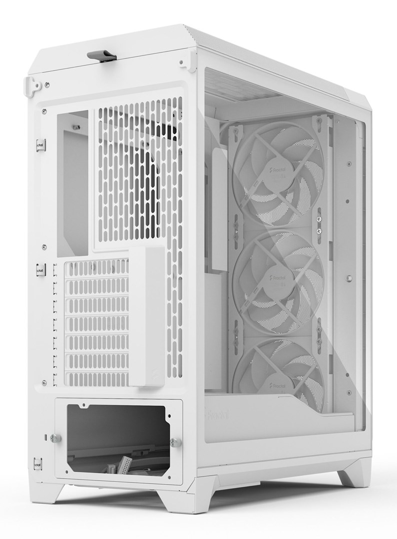 Case Fractal Design Meshify 3 White TG Clear Tint - ATX Case Fractal Design Meshify 3 White TG Clear Tint - ATX