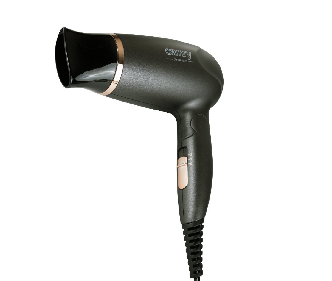 Camry CR 2261 hair dryer Metallic grey, Gold 1400 W Camry CR 2261 hair dryer Metallic grey, Gold 1400 W