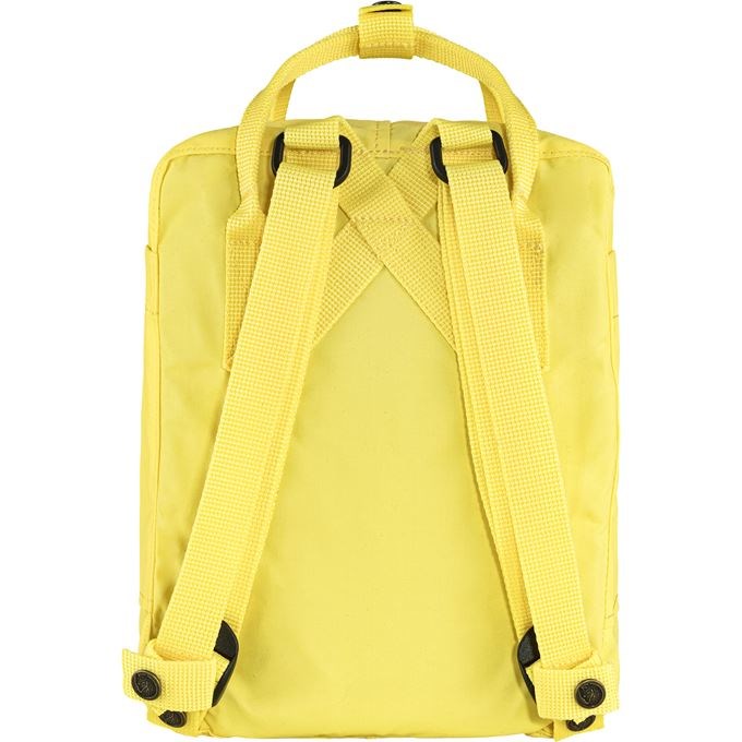 Fjällräven Kanken Mini backpack Casual backpack Yellow Polypropylene (PP), Vinylon Fjällräven Kanken Mini backpack Casual backpack Yellow Polypropylene (PP), Vinylon