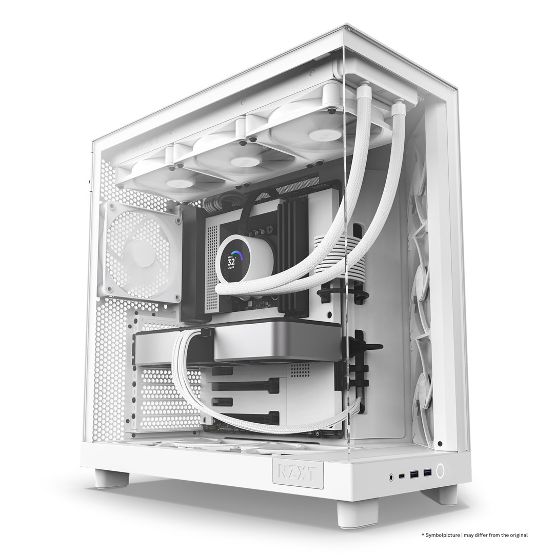NZXT H6 Flow Midi Tower White NZXT H6 Flow Midi Tower White