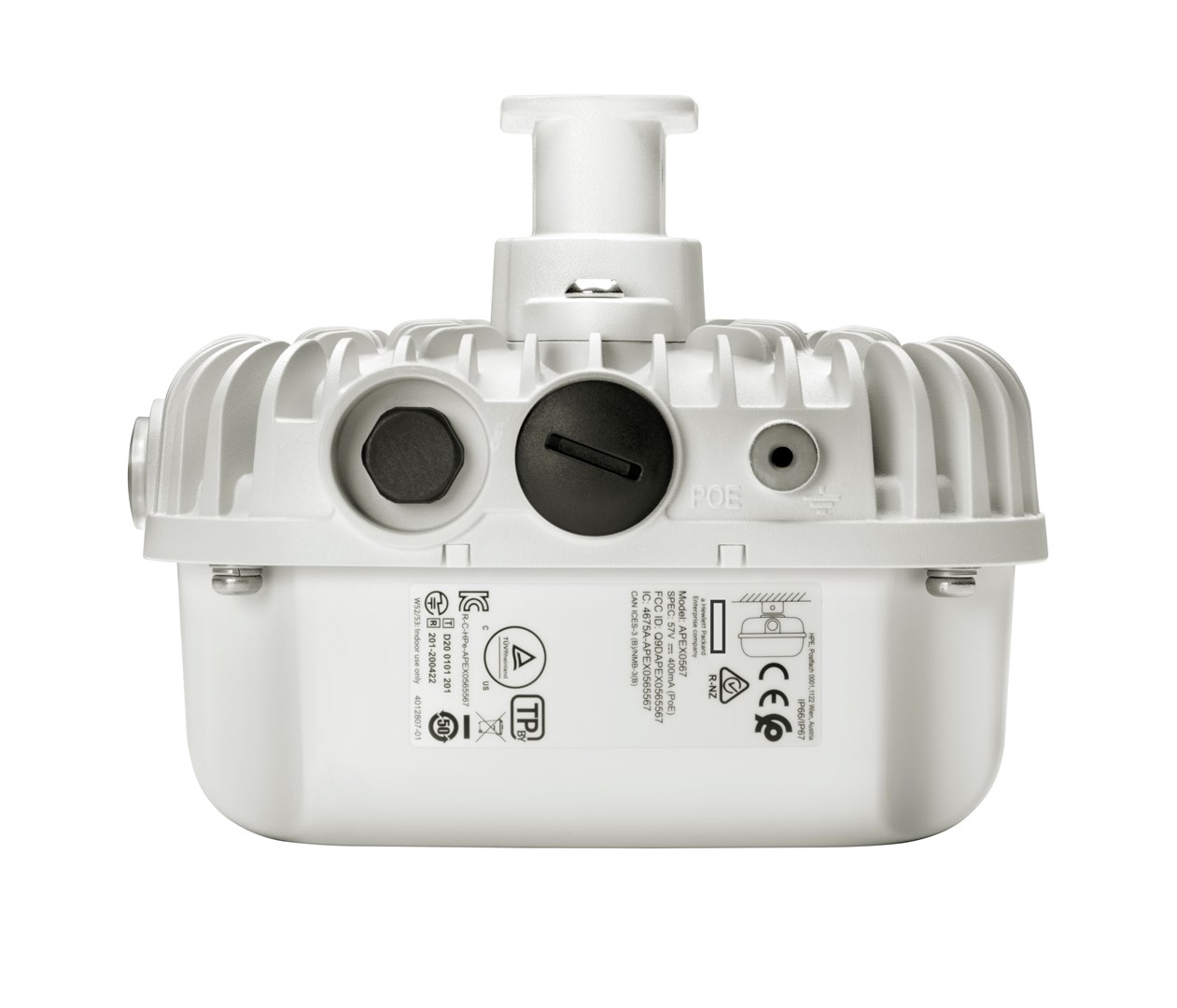 HPE Aruba Networking AP-565 (RW) 802.11ax Dual 2x2 Radio Integrated Omni Antennas Outdoor AP HPE Aruba Networking AP-565 (RW) 802.11ax Dual 2x2 Radio Integrated Omni Antennas Outdoor AP