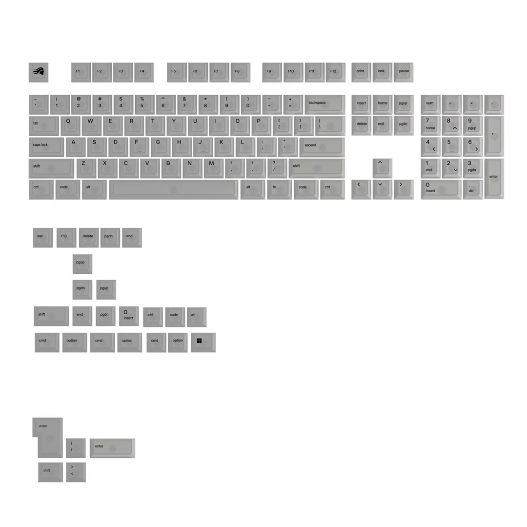 Glorious Gaming Glorious Polychroma V2 RGB Keycaps US Glorious Gaming Glorious Polychroma V2 RGB Keycaps US