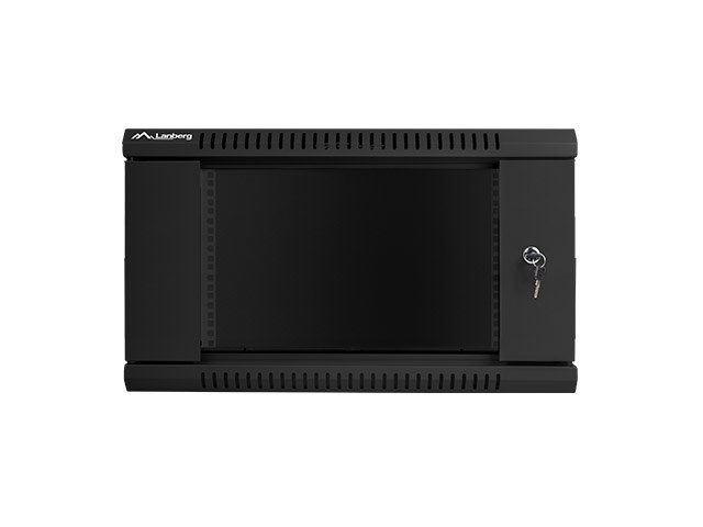 Lanberg WF01-6406-10B rack cabinet 6U Wall mounted rack Black Lanberg WF01-6406-10B rack cabinet 6U Wall mounted rack Black