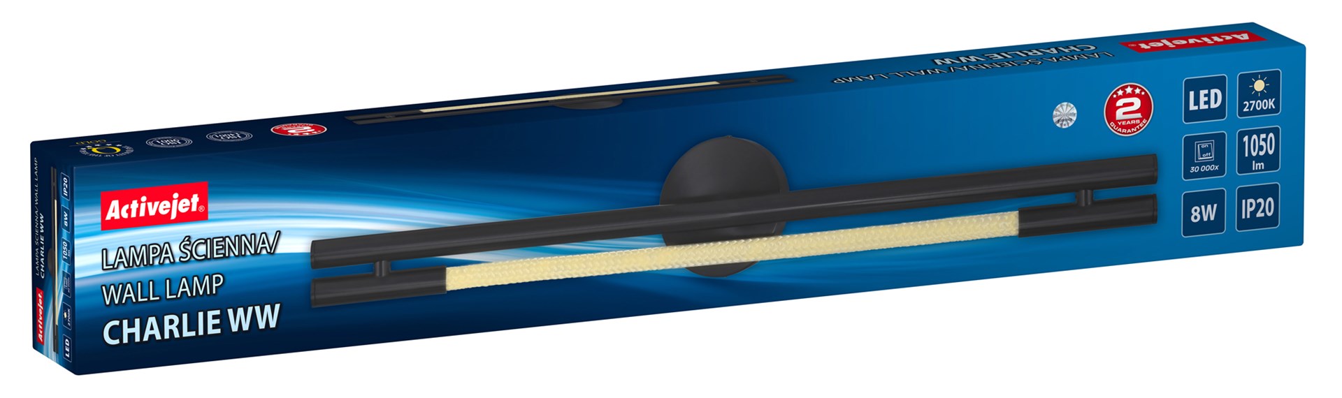 Activejet LED wall lamp AJE-CHARLIE WW Activejet LED wall lamp AJE-CHARLIE WW