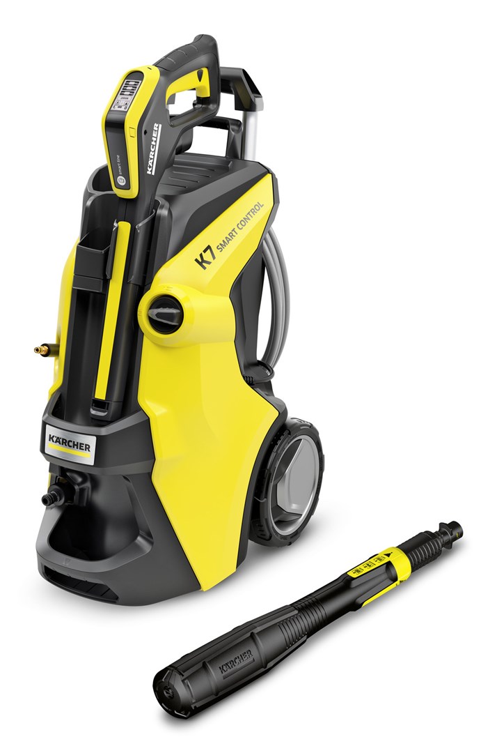Kärcher K 7 Smart Control Flex pressure washer Upright Electric 600 l/h Black, Yellow Kärcher K 7 Smart Control Flex pressure washer Upright Electric 600 l/h Black, Yellow