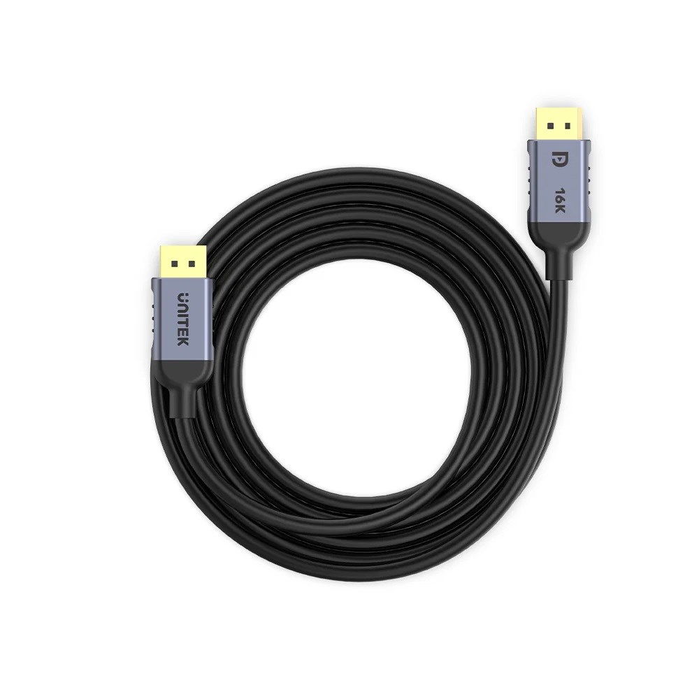 UNITEK C1626GY01-3M DisplayPort 2.1 Black UNITEK C1626GY01-3M DisplayPort 2.1 Black
