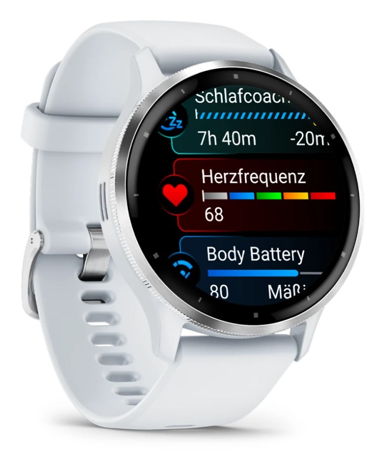 Garmin Venu 3 3.56 cm (1.4") AMOLED 45 mm Digital 454 x 454 pixels Touchscreen Silver, White Wi-Fi GPS (satellite) Garmin Venu 3 3.56 cm (1.4") AMOLED 45 mm Digital 454 x 454 pixels Touchscreen Silver, White Wi-Fi GPS (satellite)